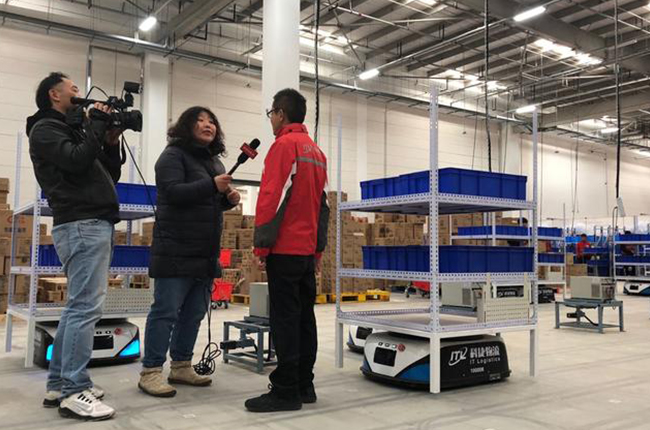 人機共舞新物流，科捷閃耀雙十一